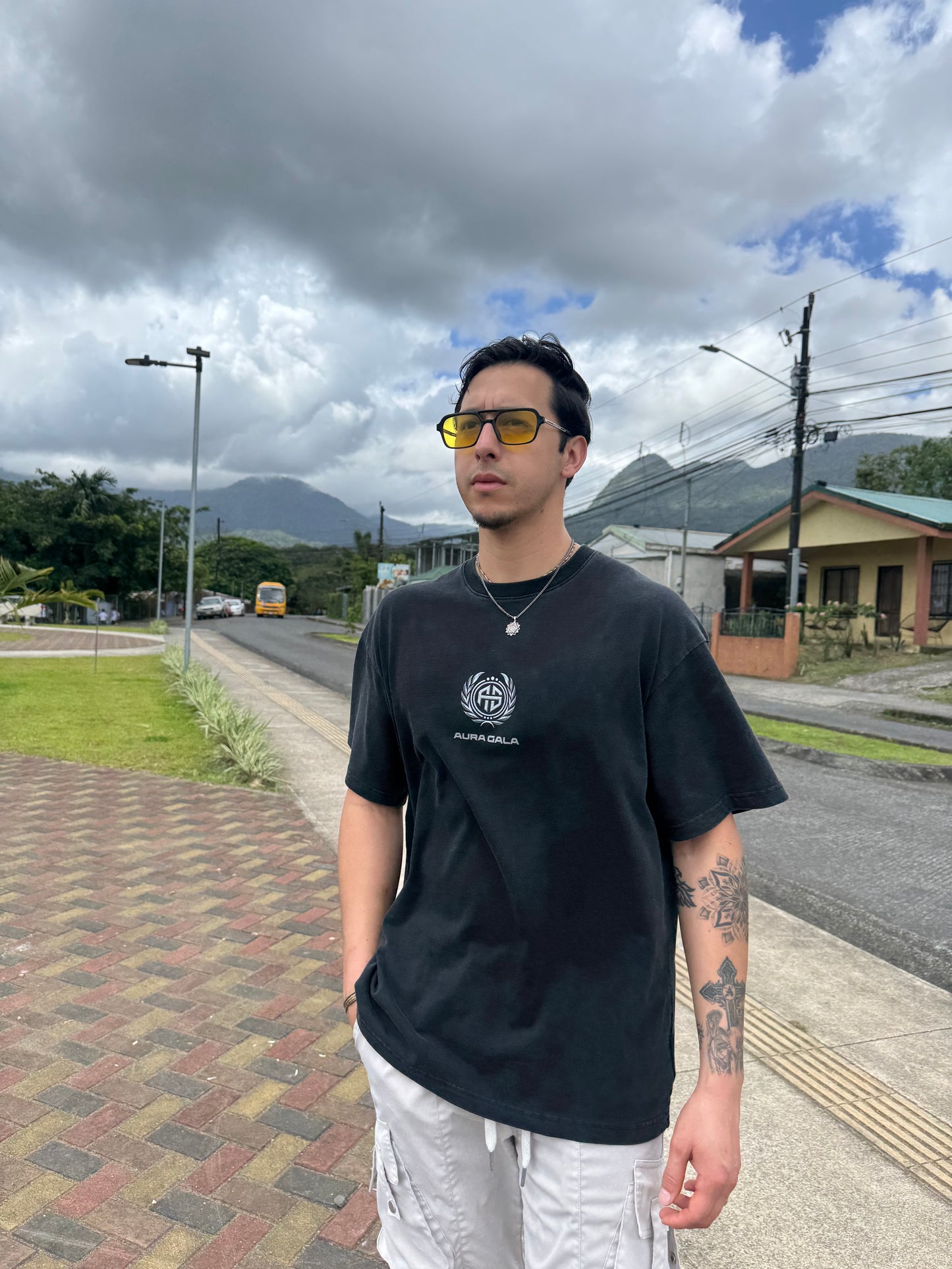 Enzyme Washed Tee - G1 // 002