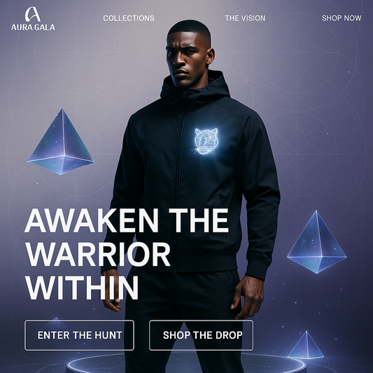 “The First Hunt” Bomber Jacket – Aura Gala Signature Drop